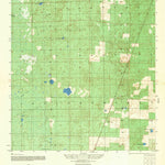 United States Geological Survey Bronson SE, FL (1957, 25000-Scale) digital map