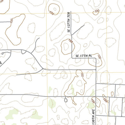 United States Geological Survey Bronson SE, FL (2021, 24000-Scale) digital map
