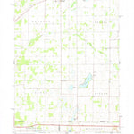 United States Geological Survey Bronson South, MI-IN (1960, 24000-Scale) digital map