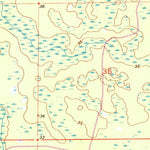 United States Geological Survey Bronson SW, FL (1954, 24000-Scale) digital map