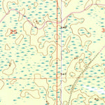 United States Geological Survey Bronson SW, FL (1954, 24000-Scale) digital map