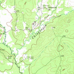 United States Geological Survey Bronson, TX (1958, 62500-Scale) digital map