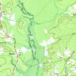 United States Geological Survey Bronson, TX (1958, 62500-Scale) digital map