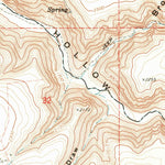 United States Geological Survey Bronx Canyon, OR (1971, 24000-Scale) digital map