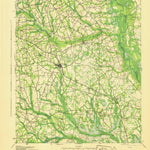 United States Geological Survey Brooket, GA (1943, 62500-Scale) digital map