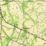 United States Geological Survey Brooket, GA (1943, 62500-Scale) digital map