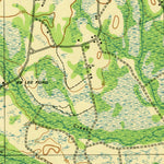 United States Geological Survey Brooket, GA (1943, 62500-Scale) digital map
