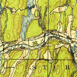 United States Geological Survey Brookfield, MA-CT (1921, 62500-Scale) digital map