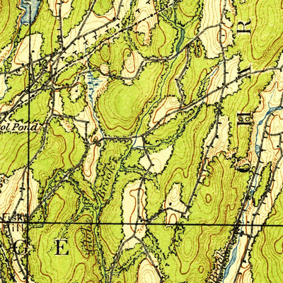 United States Geological Survey Brookfield, MA-CT (1921, 62500-Scale) digital map