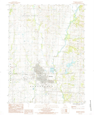 United States Geological Survey Brookfield, MO (1984, 24000-Scale) digital map