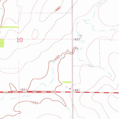 United States Geological Survey Brookings NE, SD (1968, 24000-Scale) digital map