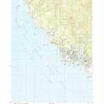 United States Geological Survey Brookings, OR (1986, 24000-Scale) digital map