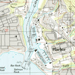 United States Geological Survey Brookings, OR (1986, 24000-Scale) digital map