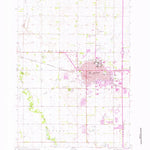 United States Geological Survey Brookings, SD (1964, 24000-Scale) digital map
