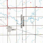 United States Geological Survey Brookings, SD-MN (1985, 100000-Scale) digital map