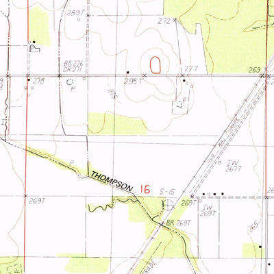United States Geological Survey Brookland, AR (1983, 24000-Scale) digital map