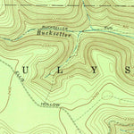 United States Geological Survey Brookland, PA (1969, 24000-Scale) digital map