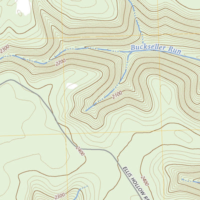 United States Geological Survey Brookland, PA (2023, 24000-Scale) digital map