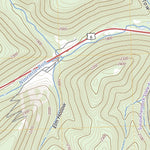 United States Geological Survey Brookland, PA (2023, 24000-Scale) digital map
