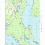 United States Geological Survey Brooklin, ME (1981, 24000-Scale) digital map