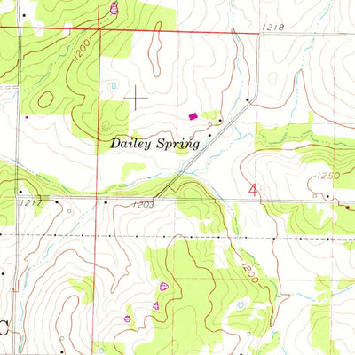 United States Geological Survey Brookline, MO (1960, 24000-Scale) digital map