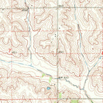 United States Geological Survey Brooklyn, IA (1968, 24000-Scale) digital map