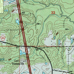 United States Geological Survey Brooklyn, MS (2000, 24000-Scale) digital map