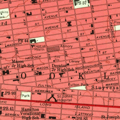 United States Geological Survey Brooklyn, NY (1956, 24000-Scale) digital map