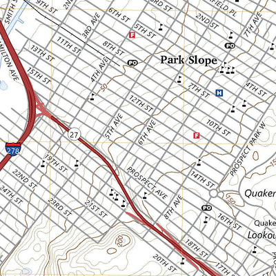 United States Geological Survey Brooklyn, NY (2023, 24000-Scale) digital map