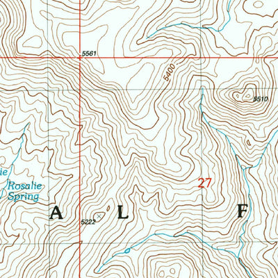 United States Geological Survey Brooklyn Peak, AZ (2004, 24000-Scale) digital map