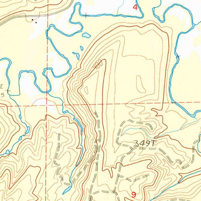 United States Geological Survey Brooklyn, WA (1986, 24000-Scale) digital map