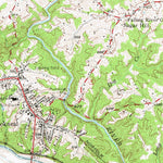 United States Geological Survey Brookneal, VA (1956, 62500-Scale) digital map