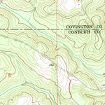 United States Geological Survey Brooks, AL (1971, 24000-Scale) digital map