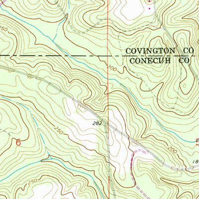 United States Geological Survey Brooks, AL (1971, 24000-Scale) digital map