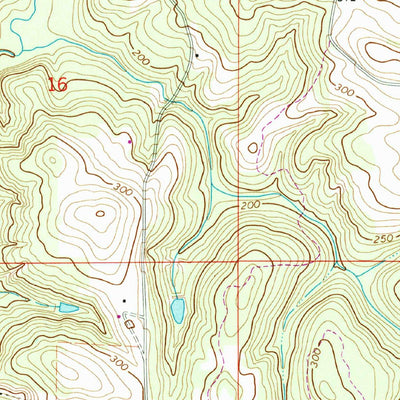 United States Geological Survey Brooks, AL (1971, 24000-Scale) digital map
