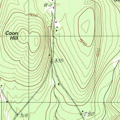 United States Geological Survey Brooks East, ME (1982, 24000-Scale) digital map