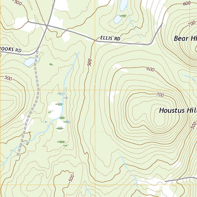 United States Geological Survey Brooks East, ME (2021, 24000-Scale) digital map