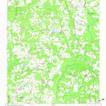 United States Geological Survey Brooks, GA (1965, 24000-Scale) digital map