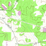 United States Geological Survey Brooks, GA (1965, 24000-Scale) digital map