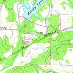 United States Geological Survey Brooks, GA (1965, 24000-Scale) digital map