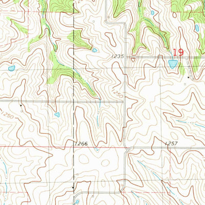 United States Geological Survey Brooks, IA (1980, 24000-Scale) digital map