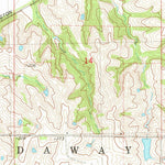 United States Geological Survey Brooks, IA (1980, 24000-Scale) digital map