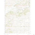 United States Geological Survey Brooks, IA (2022, 24000-Scale) digital map
