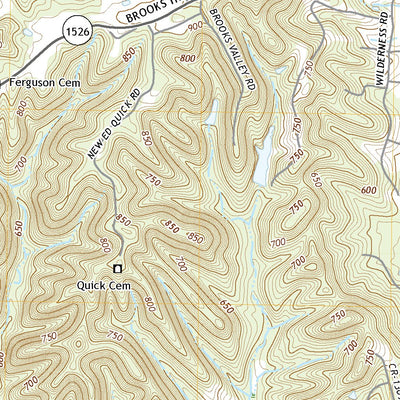 United States Geological Survey Brooks, KY (2019, 24000-Scale) digital map