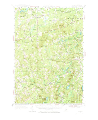 United States Geological Survey Brooks, ME (1955, 62500-Scale) digital map