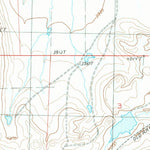 United States Geological Survey Brooks, MT (1985, 24000-Scale) digital map