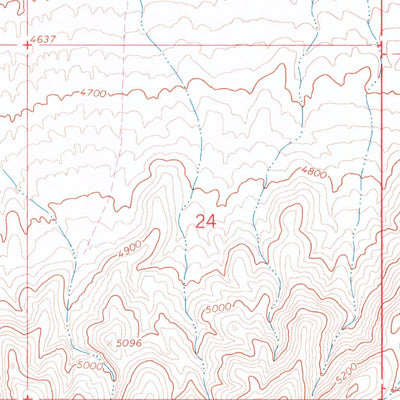 United States Geological Survey Brooks Spring, NV (1965, 24000-Scale) digital map