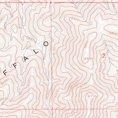 United States Geological Survey Brooks Spring, NV (1965, 24000-Scale) digital map