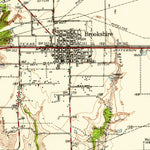 United States Geological Survey Brookshire, TX (1955, 62500-Scale) digital map