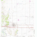United States Geological Survey Brookshire, TX (1971, 24000-Scale) digital map